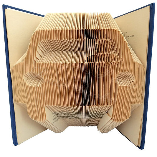 Car Folded Book Art