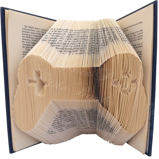Computer Gaming Remote Folded Book Art