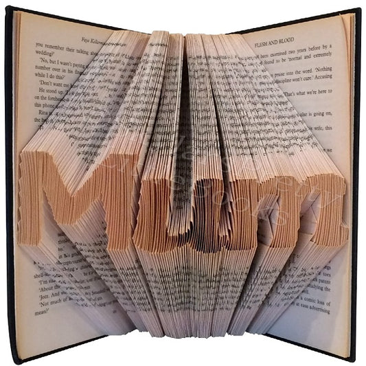 Family Folded Book Art - Mother