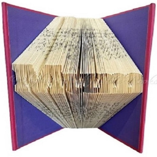 Family Folded Book Art - Number 1 Mum