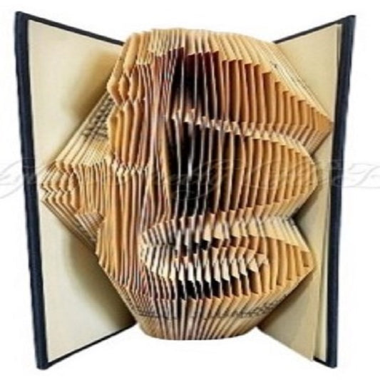 Seahorse Folded Book Art