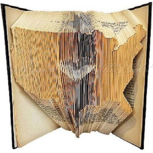 USA America Heart Folded Book Art
