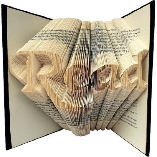 Read Folded Book Art